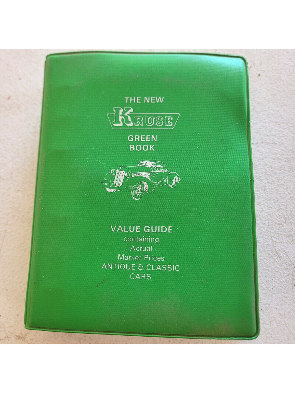 1977 Kruse Green Book Antique Classic Car Auction Price Value Guide Vintage